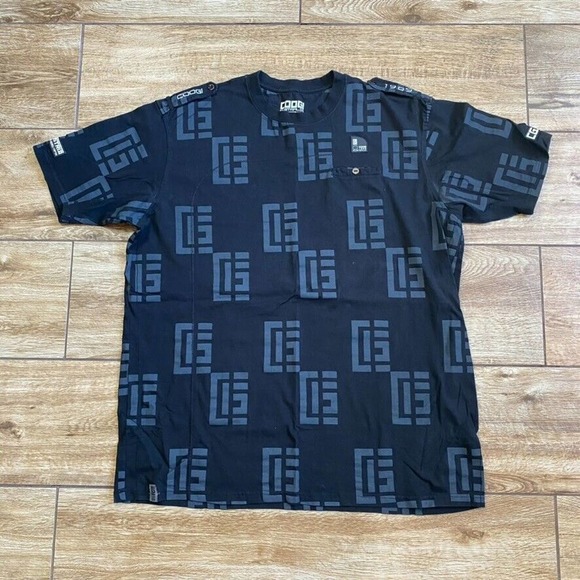 Coogi Men's Australia 1969 T-shirt Industria Black Logo Print - Picture 2 of 10